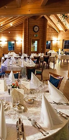 Dinner in a chalet