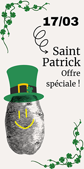 Offre spéciale Saint-Patrick à La Baraque