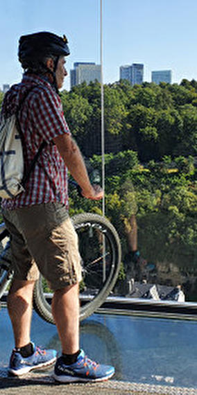 Randonnée à vélo avec An American in Luxembourg