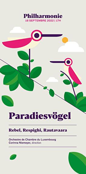 Paradiesvögel - A concerto for birds and orchestra?