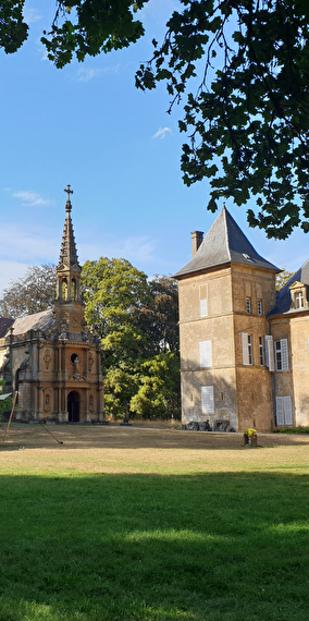 In the heart of the castle