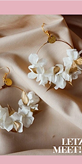 Earrings Workshop with Dried Flowers