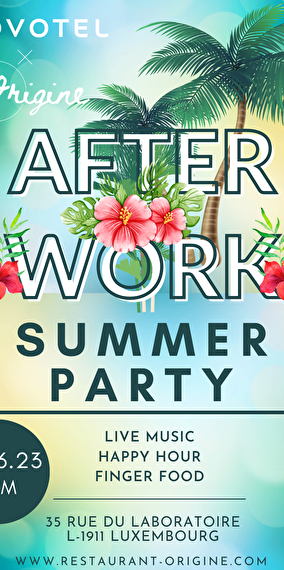 Afterwork "Summer Party" - Novotel Centre