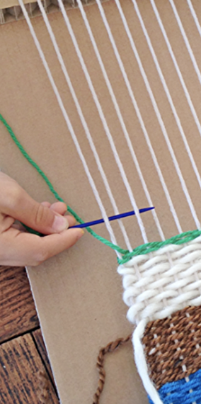Vacation at the museum! – DIY Weaving Workshop