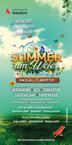 Summer um Weier  - Afterwork with DJ Delavega