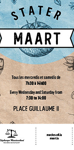 Fais tes emplettes pour les fêtes au marché