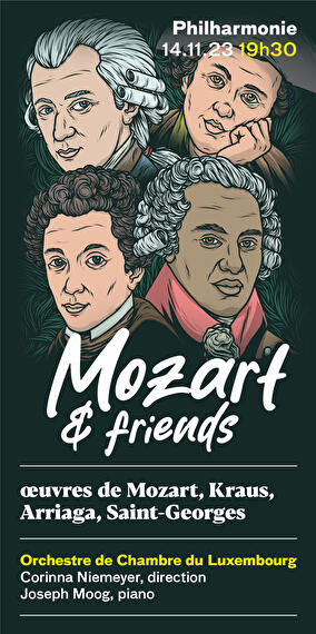 Mozart & friends, the concert of 4 virtuosos united!