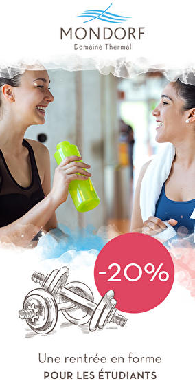 Offre Étudiant – Fitness, Thermes & Détente