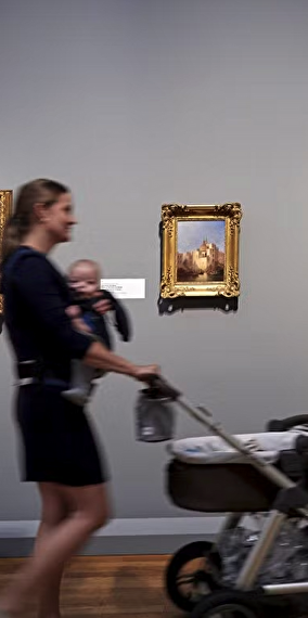 Visite guidée parents/bébés: Une promenade à travers l'art
