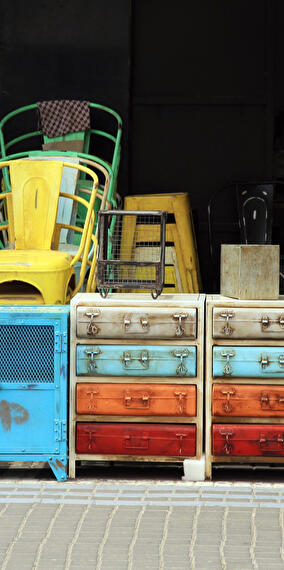 Summer flea market