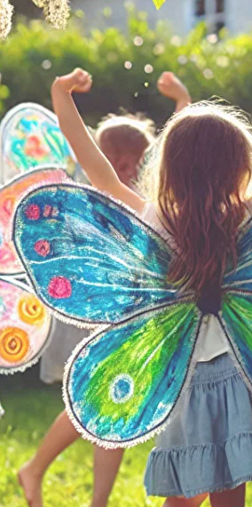 Flutter & Create: An art and movement workshop on the theme of butterfly wings