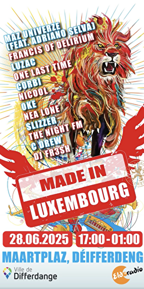 Made in Luxembourg - Festival de musique gratuit