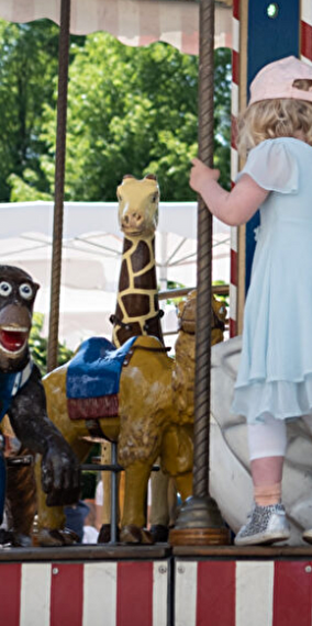 Old-fashioned fair and a regional produce market
