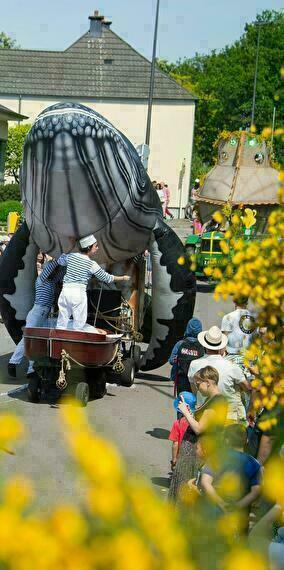 Exhibition of floats and street performances - Broom Festival