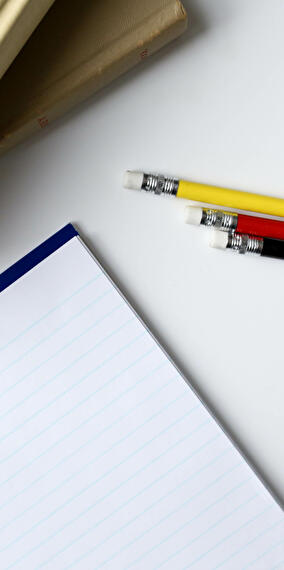 Dictation at the station
