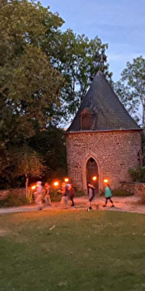 Guided night tour by torchlight in Wiltz