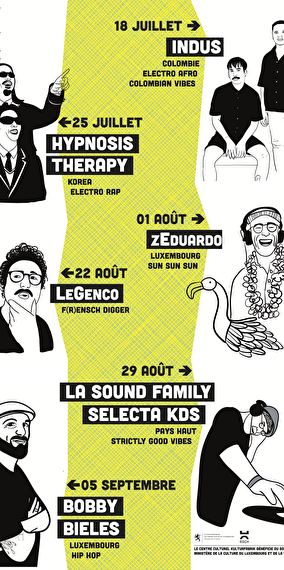 DJ sets all summer long at the Kufa Summer Bar