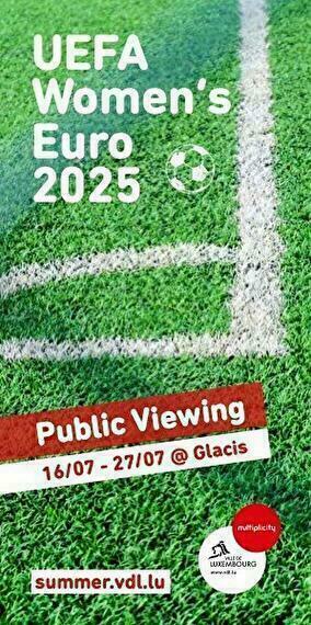 Demi-finale UEFA EURO 2025 : Public viewing