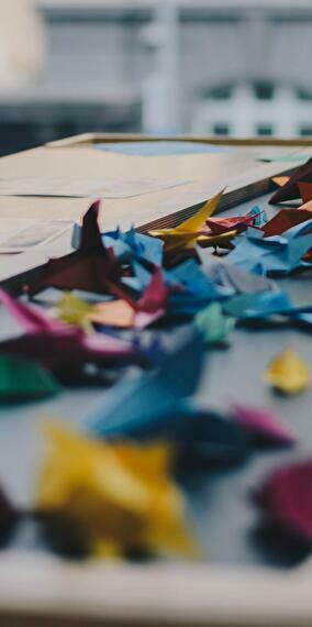 3e atelier d’origami - D'Stad liest
