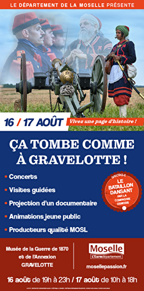 Ça tombe comme à Gravelotte !