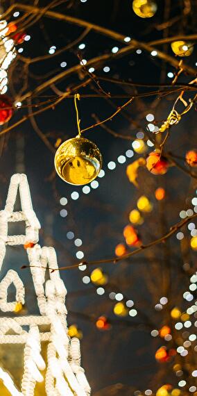 Christmas decoration creation