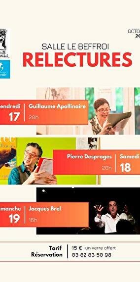 Literary Apéro - Rereadings - Brel