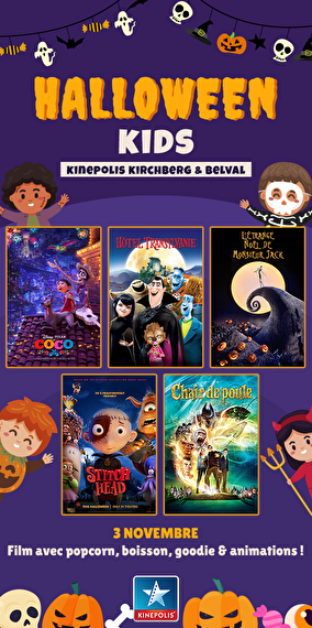Des films d’Halloween pour les kids