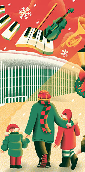 Familljefestival Chrëschtdag - Music for festive season