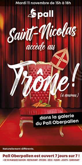 Saint Nicolas revient au Pall d’Oberpallen !