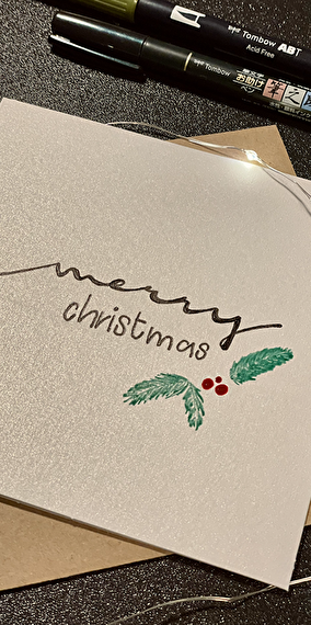 Pause au musée : Cartes de Noël – pour adultes (DE)