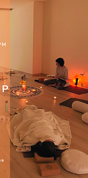 Sacred pause: yoga, nidra and ritual for the end of the year