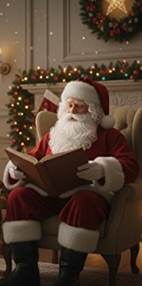 Un moment magique avec le Père Noël