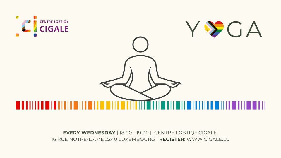 Yoga @Centre LGBTIQ+ Cigale
