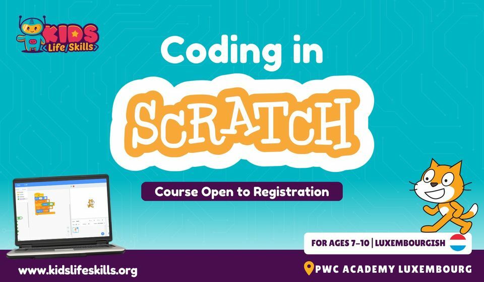 Coding in Scratch : Course for Ages 7-10