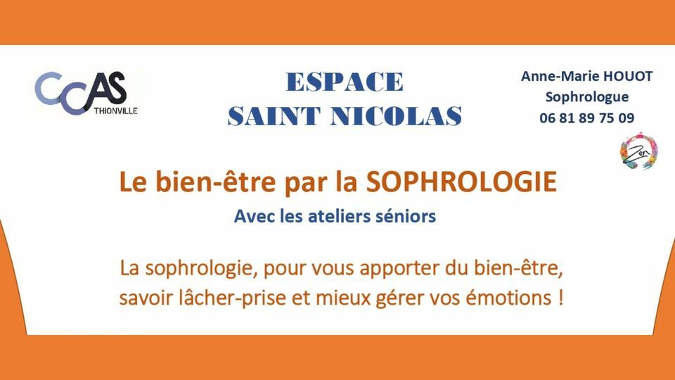 Espace Saint-Nicolas: well-being through sophrology