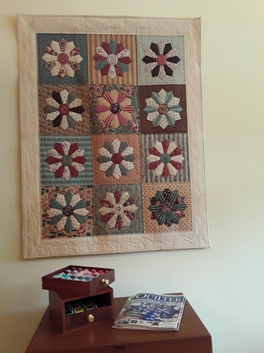 Dresden plate quilt - Patchwork course
