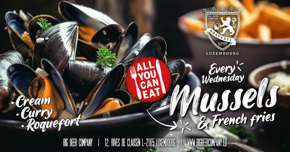 All you can eat - Moules frites