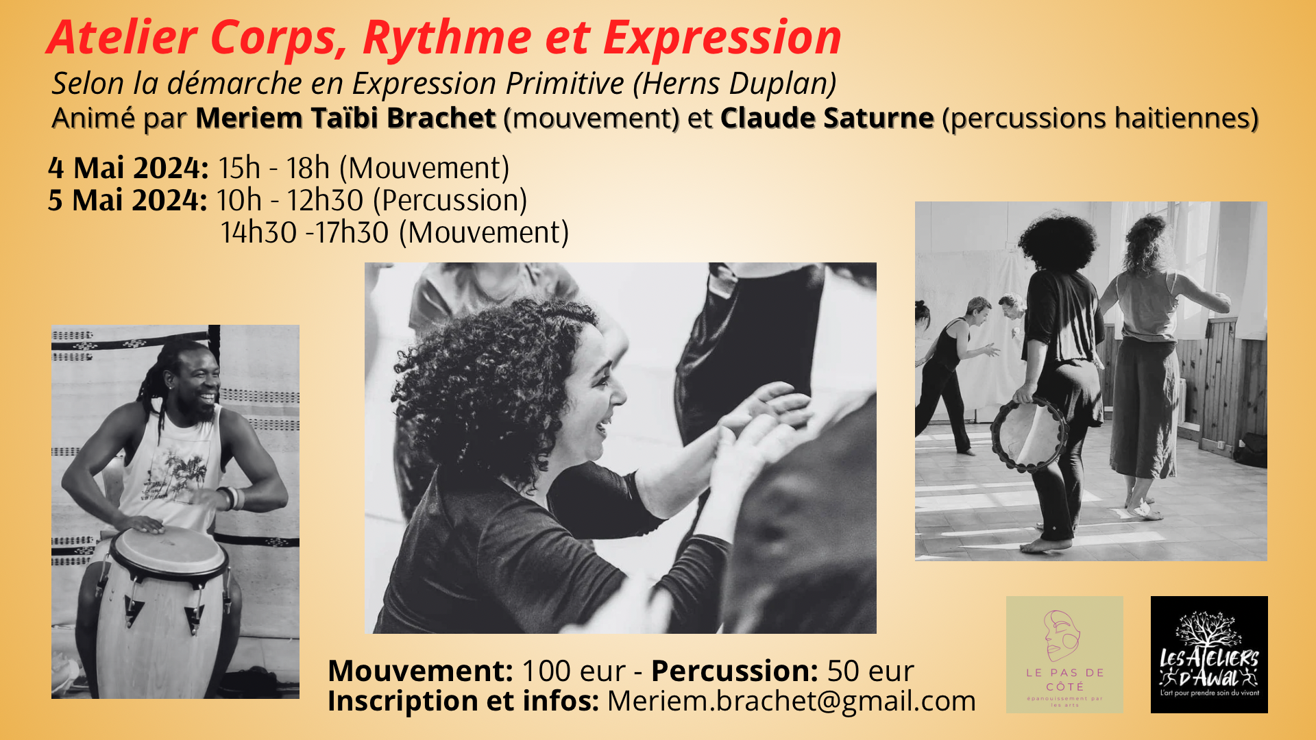 Primitive expression: body, rhythm and expression workshop