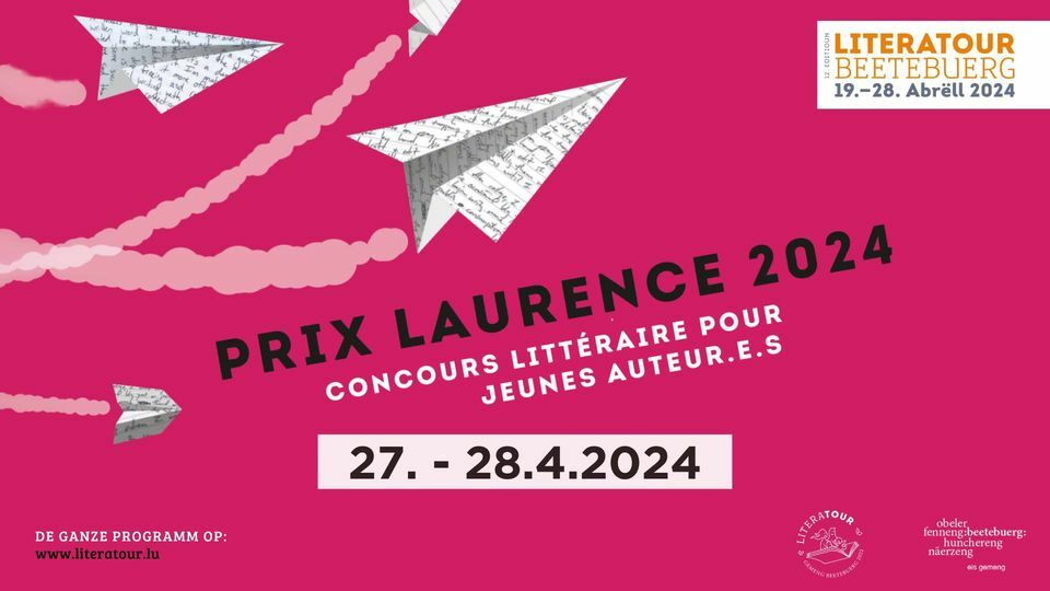 Finales Prix Laurence - LittératureTour 2024