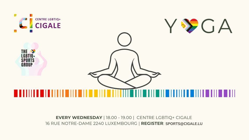 Yoga at Centre LGBTIQ+ Cigale