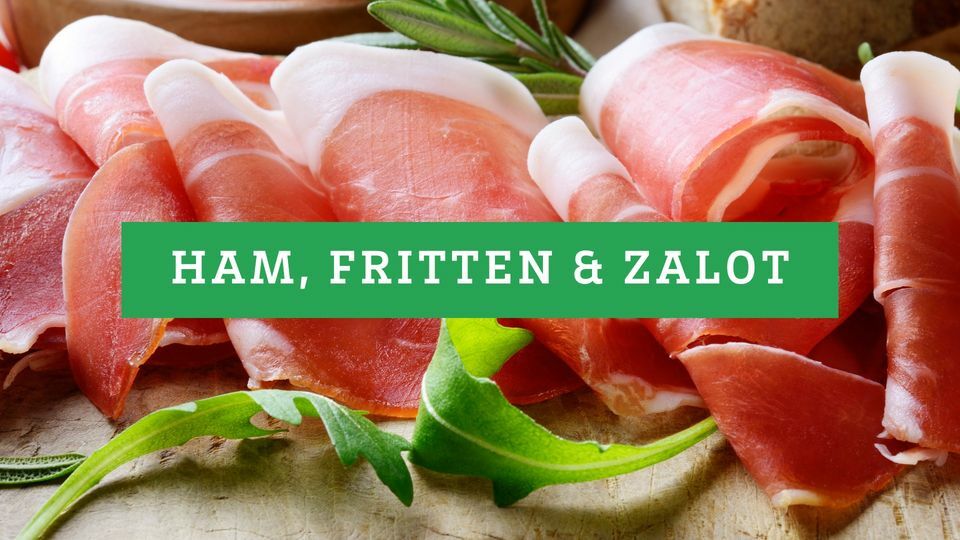 Ham, Fritten & Zalot an der Buvette zu Harel