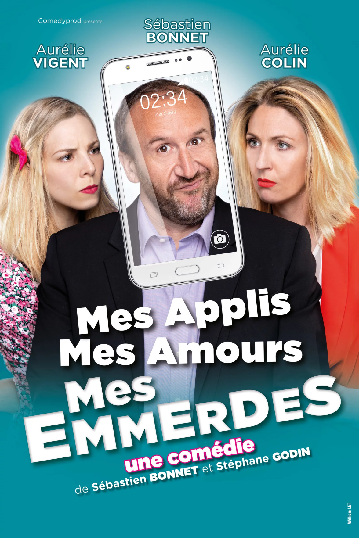 Mes applis, mes amours, mes emmerdes - Théâtre