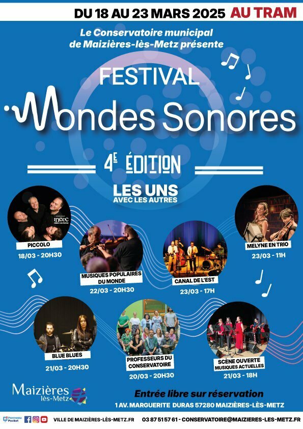 Concert des professeurs du conservatoire - Mondes sonores #4