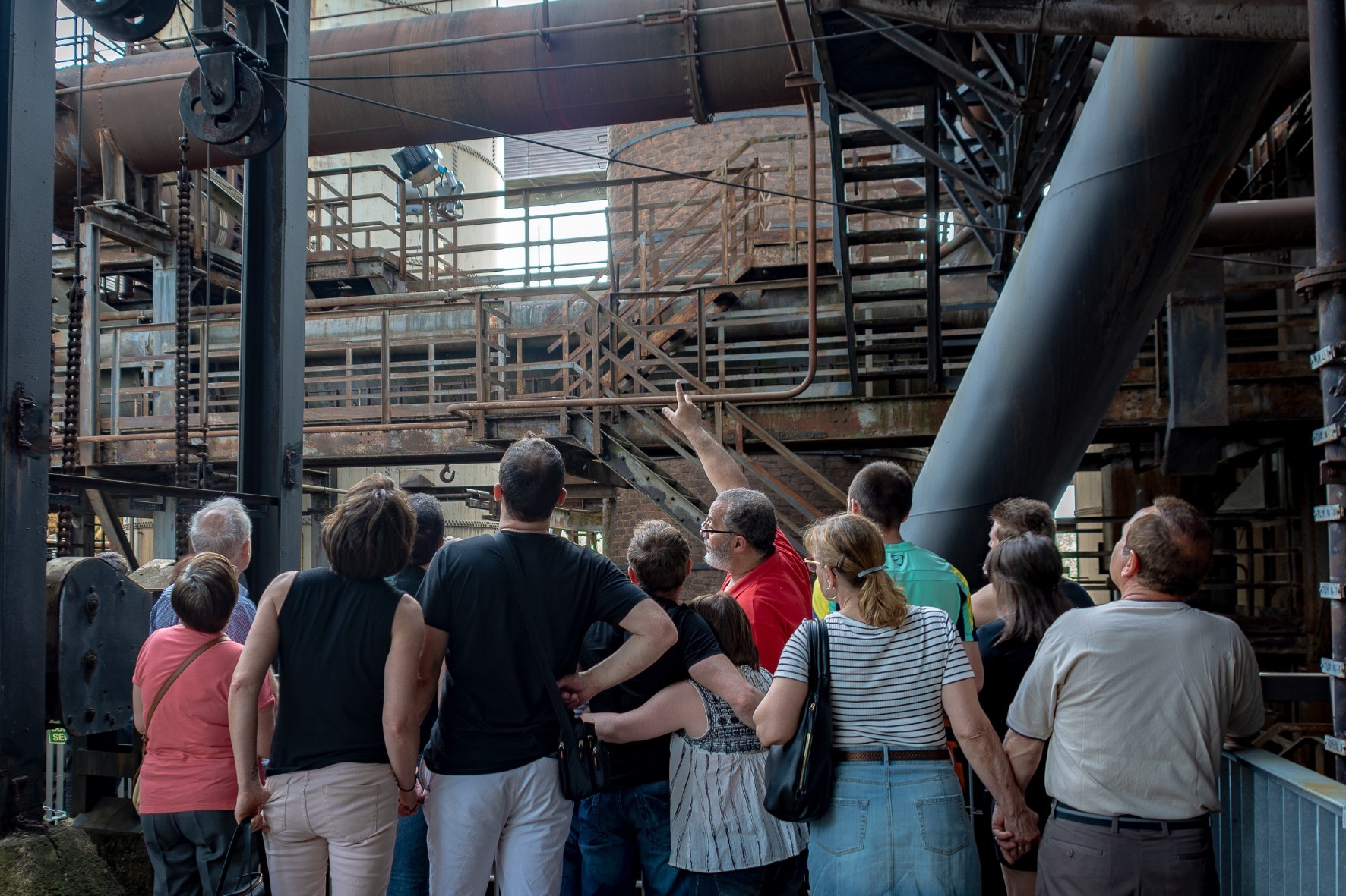 Guided Tour of the U4 Blast Furnace Park