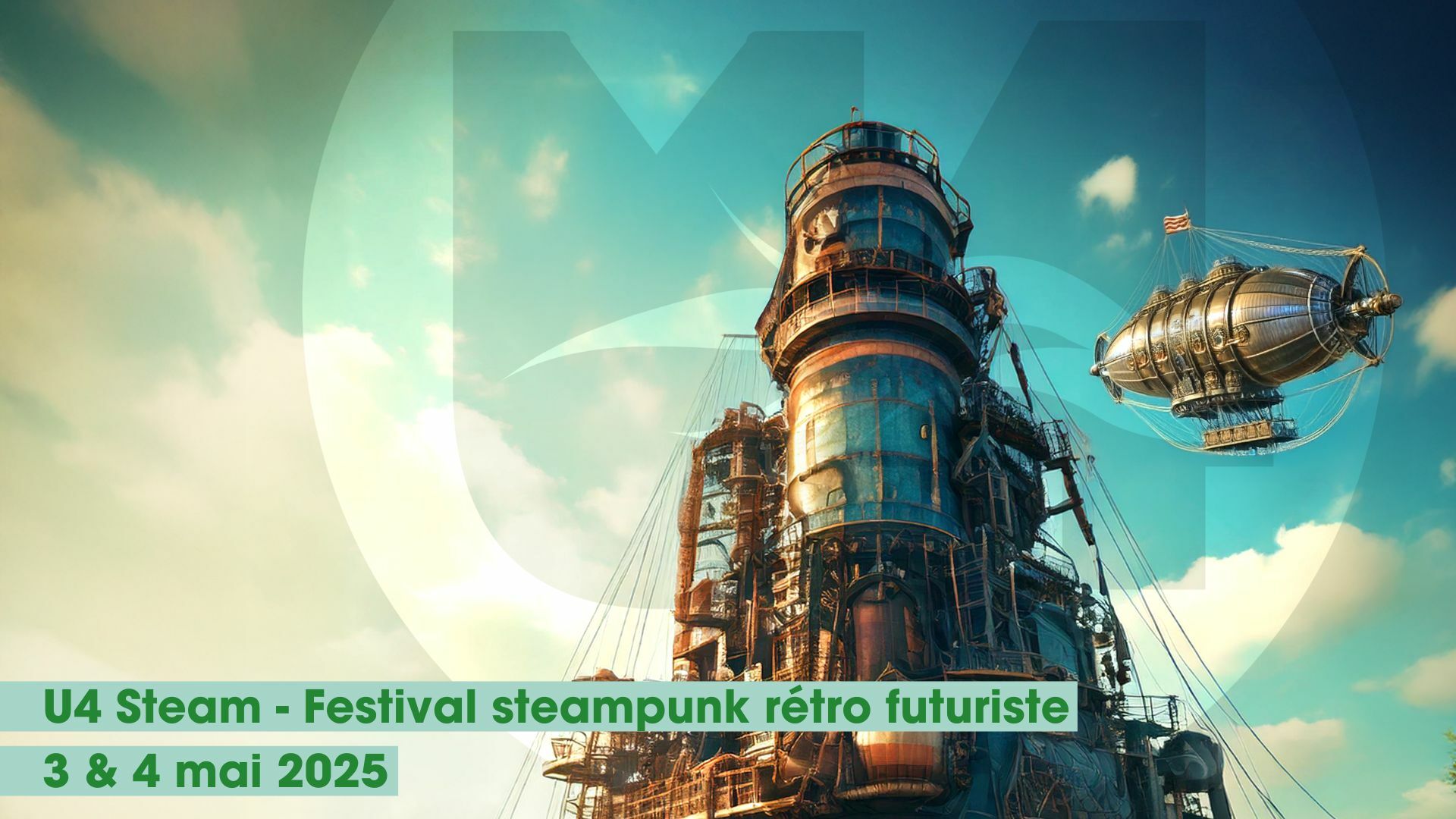 U4 Steam - Festival steampunk retro futurist