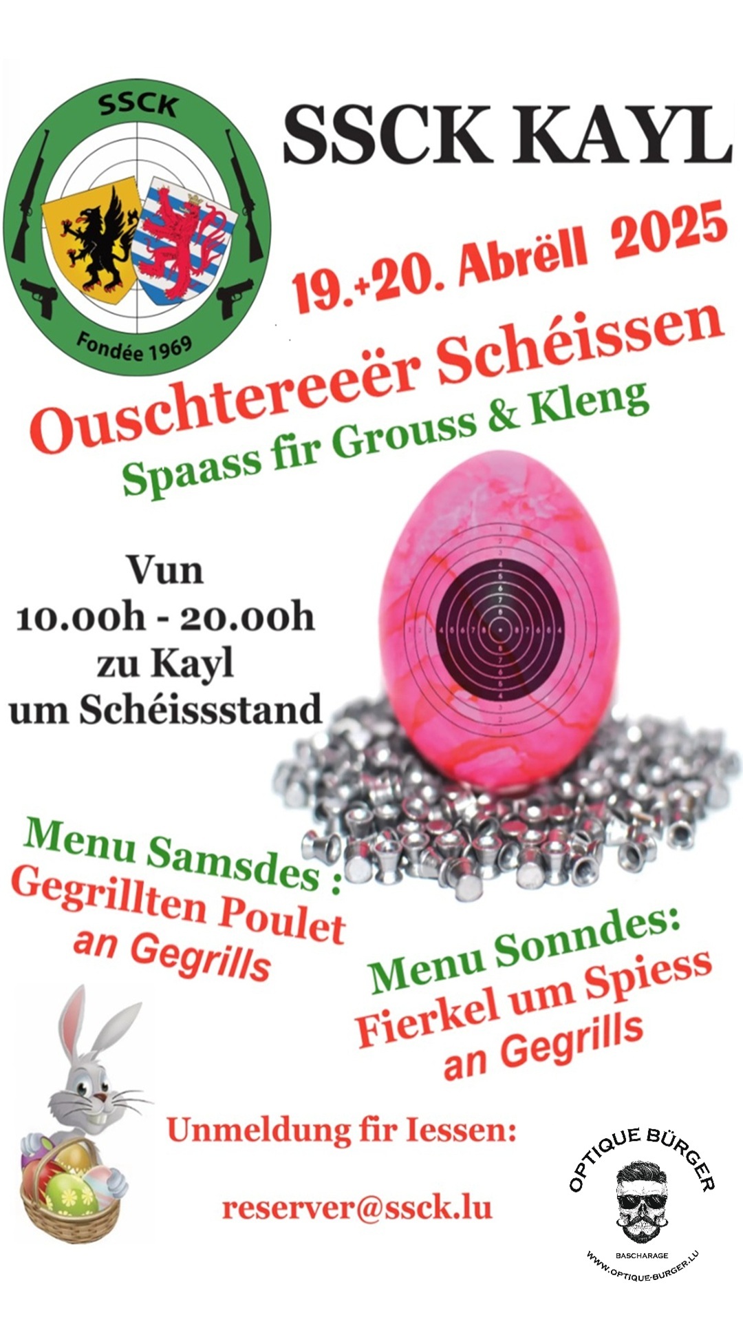 Ouschtereeërschéissen