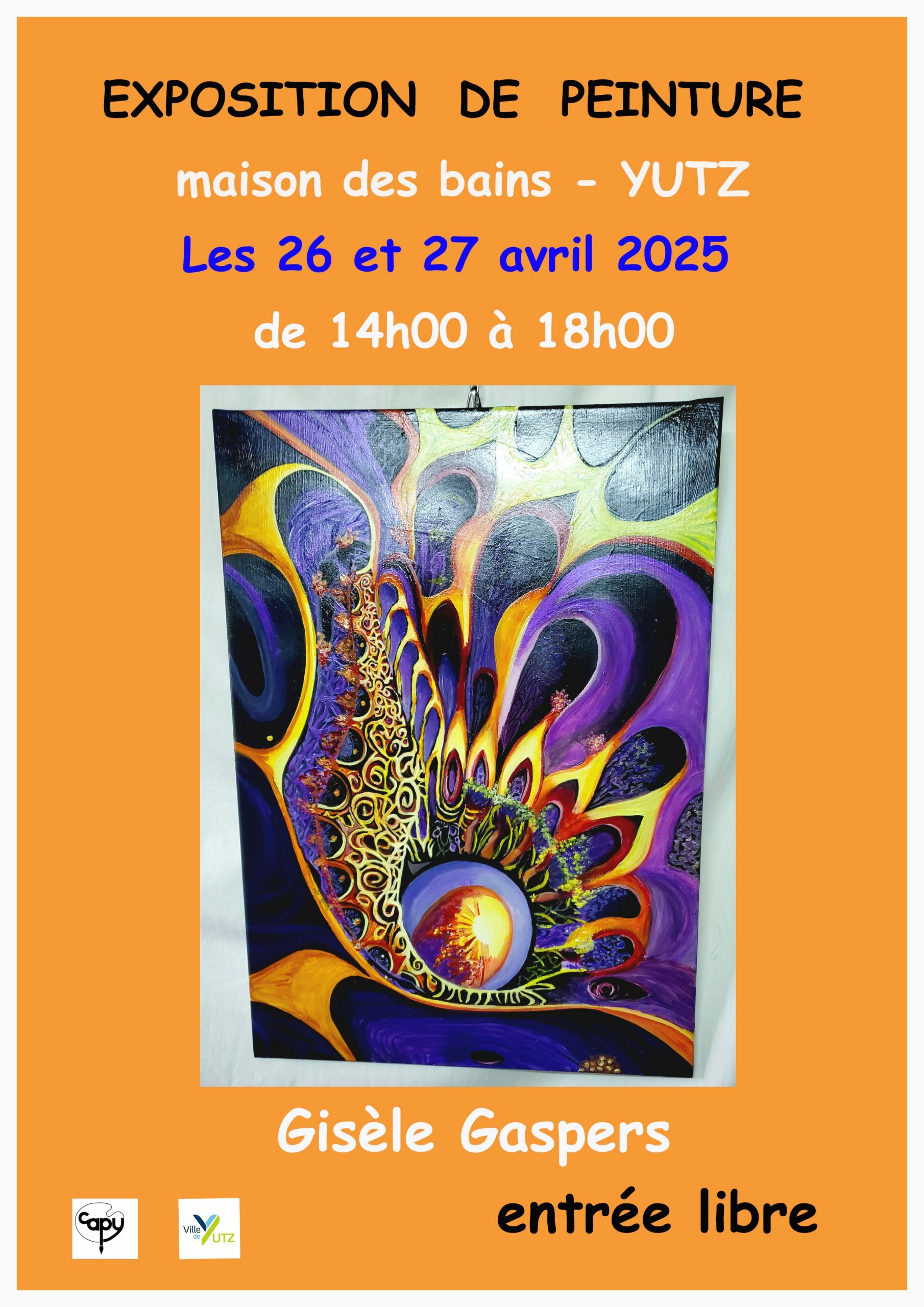 Gisèle Gaspers painting exhibition