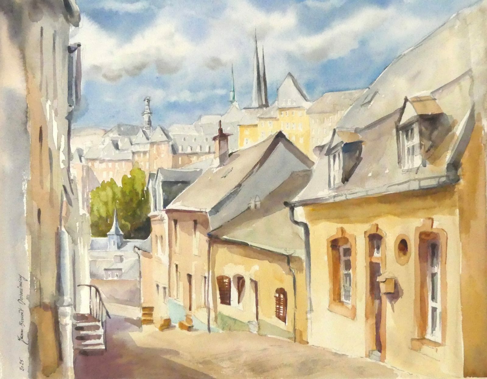 Aquarelle en plein air
