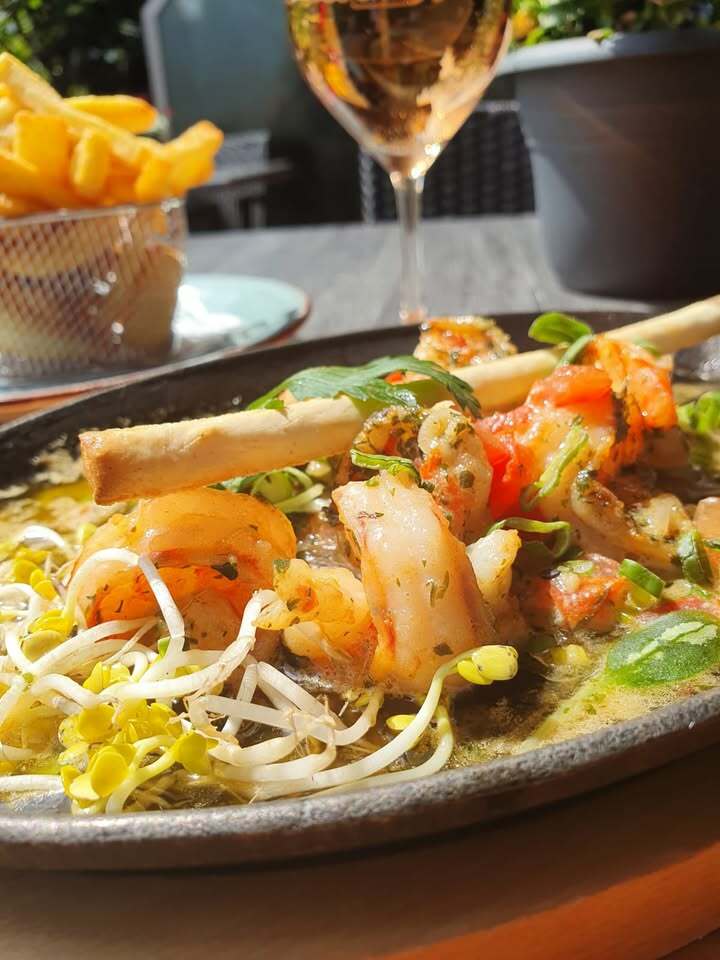 All-you-can-eat Scampi
