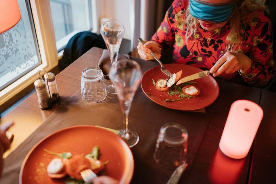 Dîner dans le noir - Semaines de Sensibilisation